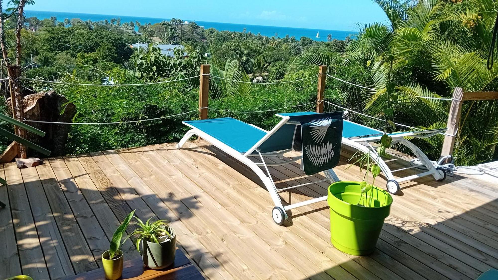 Ali-Nais Location Bed & Breakfast Deshaies Exterior photo